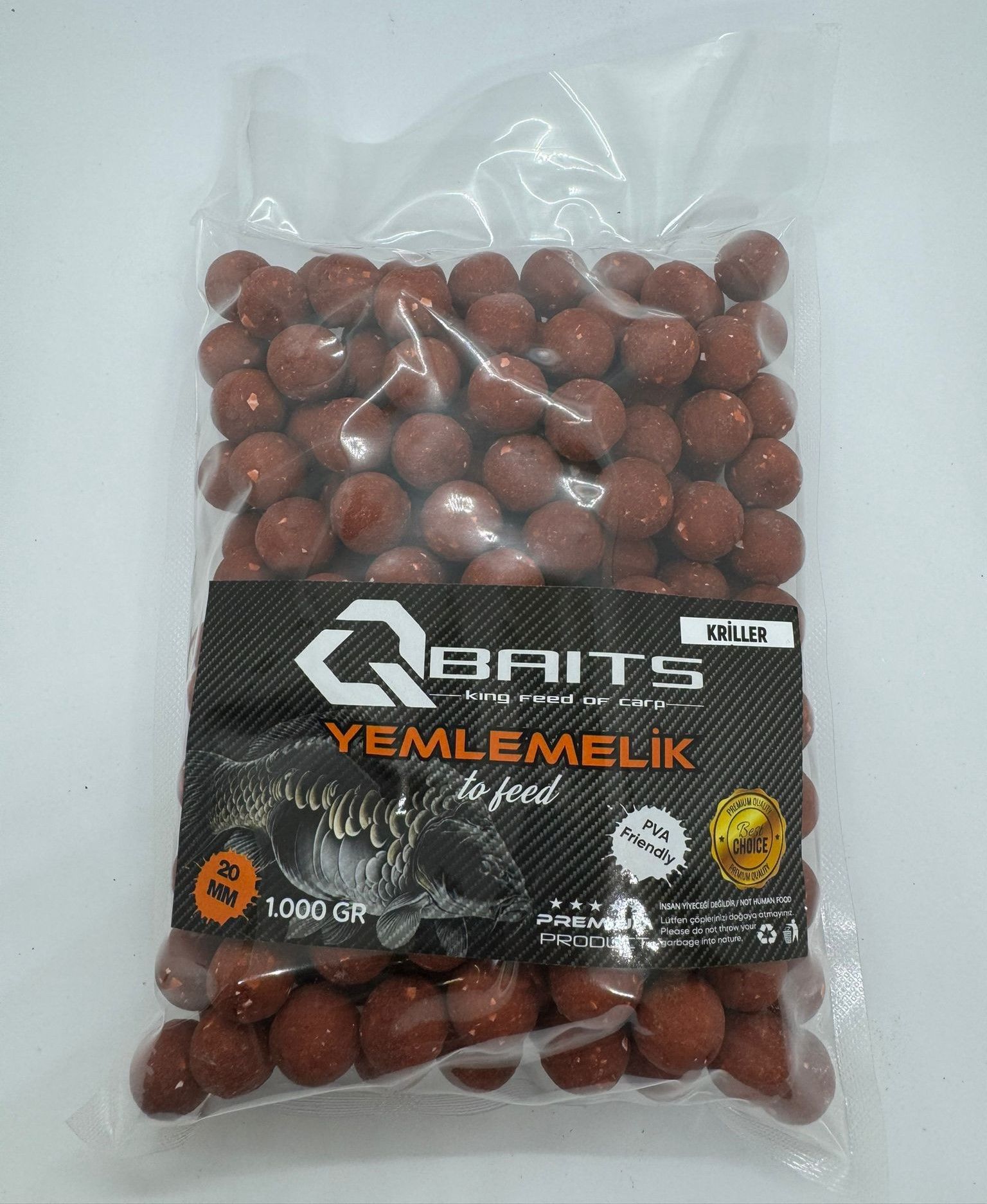 1000 GR YEMLEMELİK KRILLER 20MM