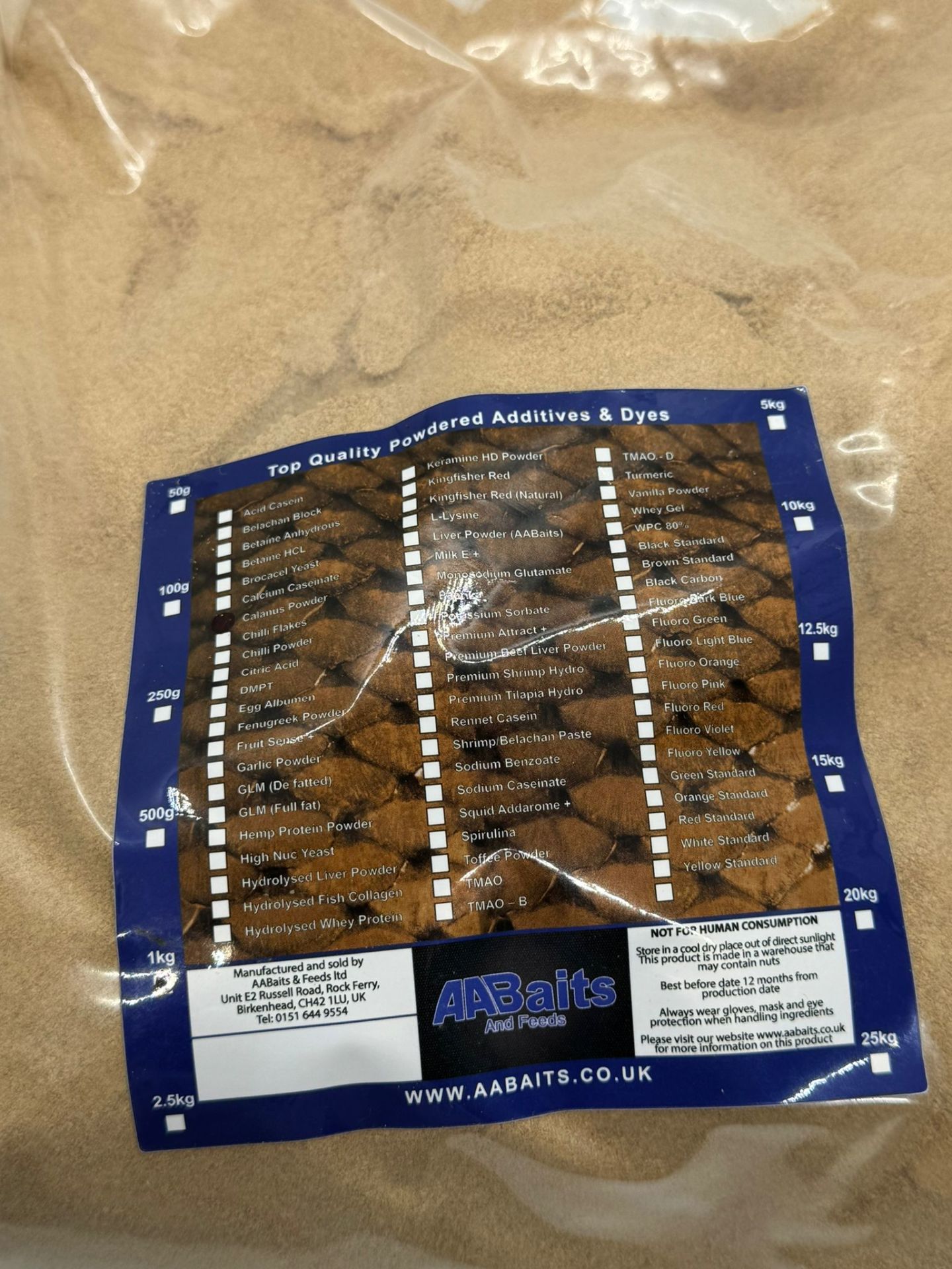 AA BAİTS 1000 GR CALANUS POWDER