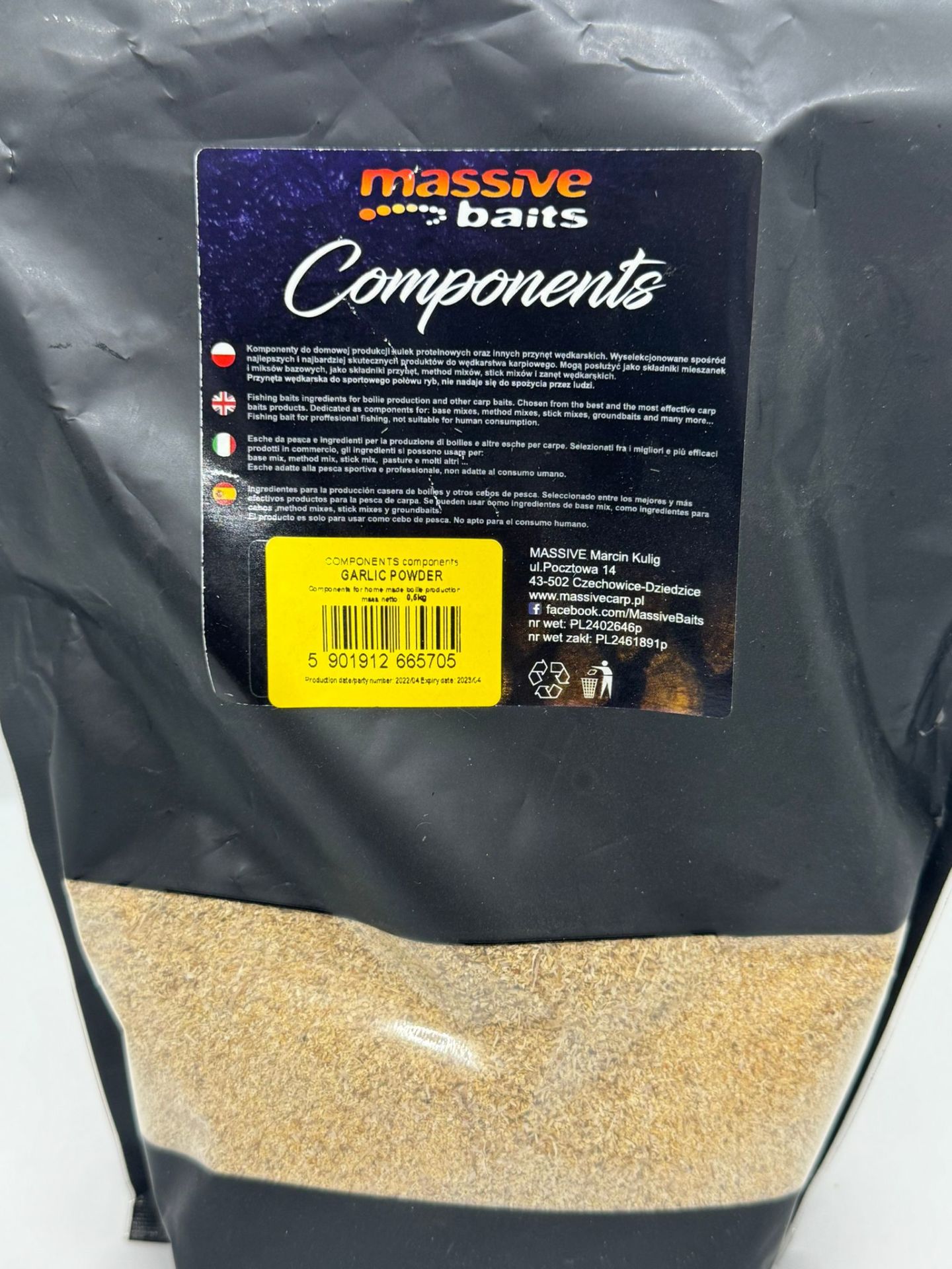 MASSIVE BAİTS TOZ GARLIC POWDER