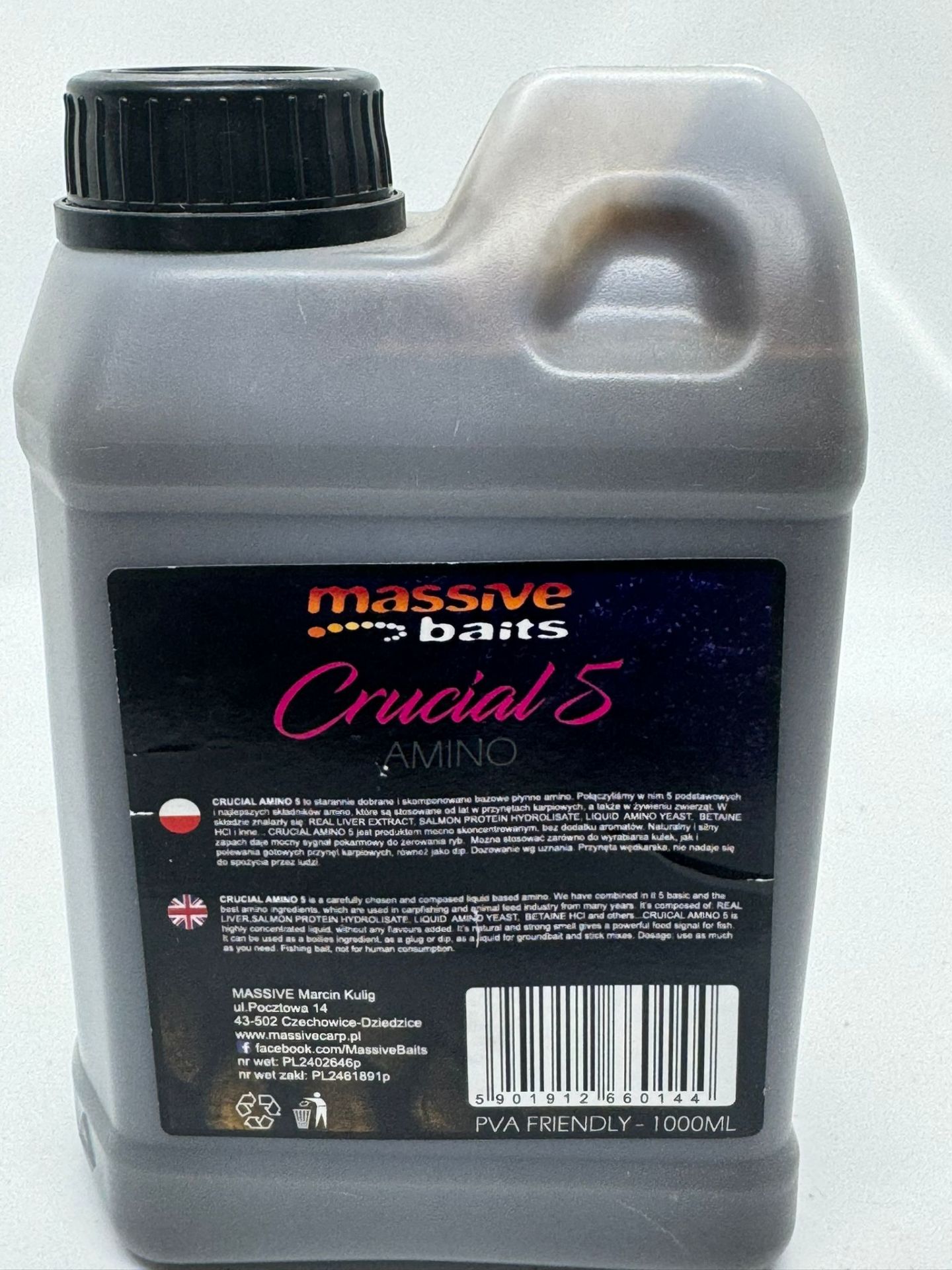 MASSİVE BAİTS 500 ML SIVI AMINO 5