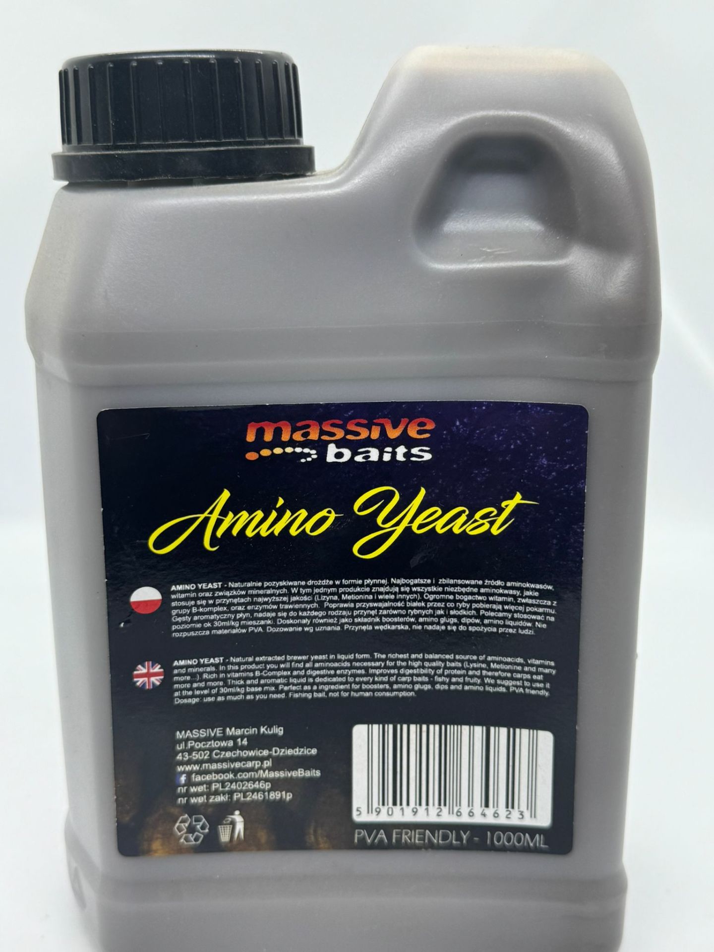 MASSİVE BAİTS 500 ML SIVI AMINO YEAST