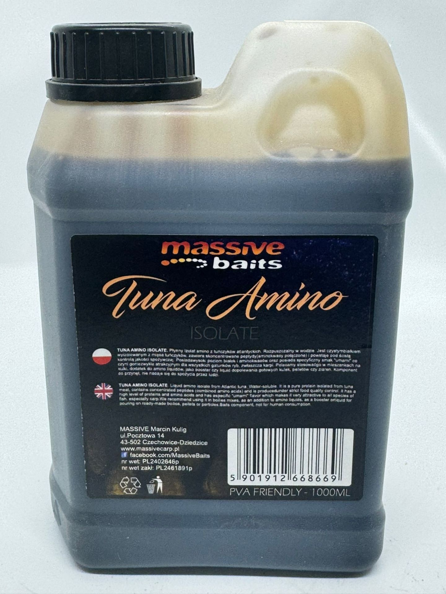 MASSİVE BAİTS 500 ML SIVI TUNA AMINO