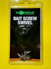 KORDA BAIT SCREW SWIVEL LARGE