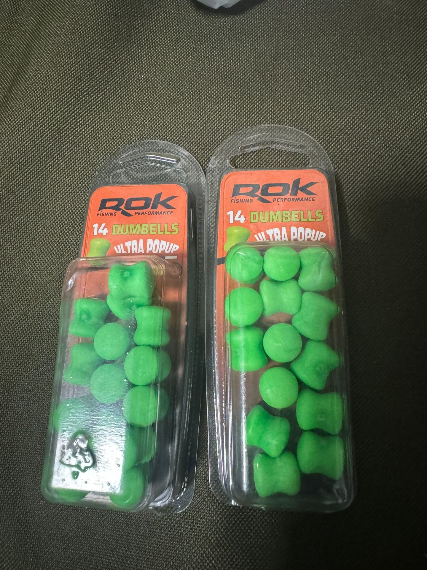 ROK DUMBELL POP UP YEŞİL