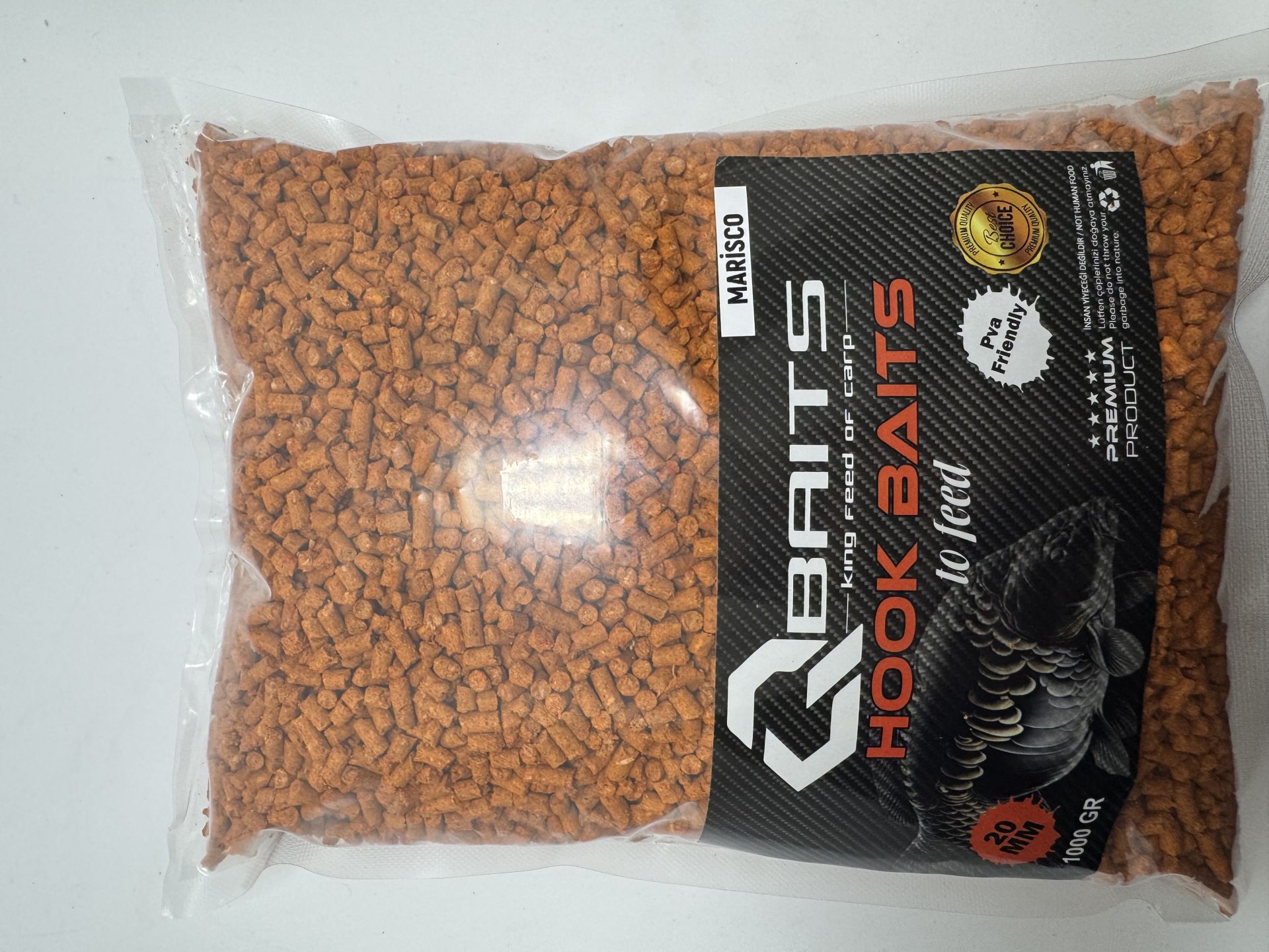 Q Baits 1000 gr pellet Marisco