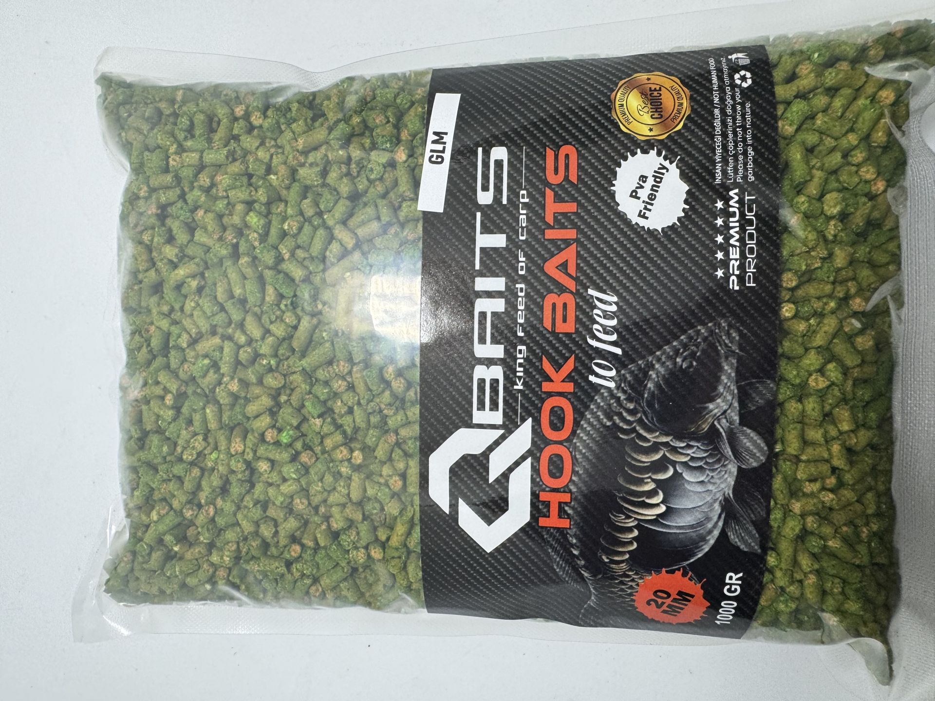 Q Baits 1000 g pellet GLM